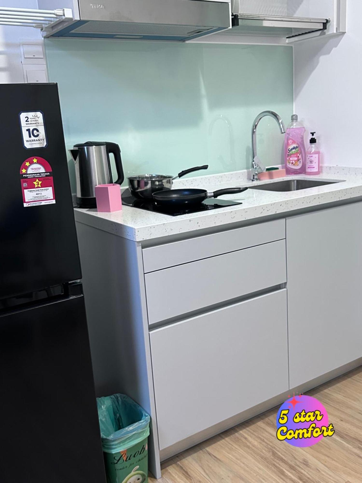 5 Star Comfort Riveria Kl Sentral Transit Hub 2pax Apartment